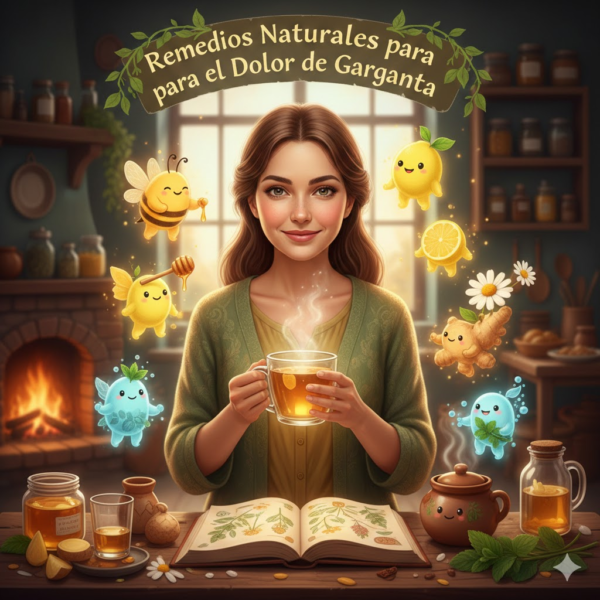 Remedios naturales para el dolor de garganta