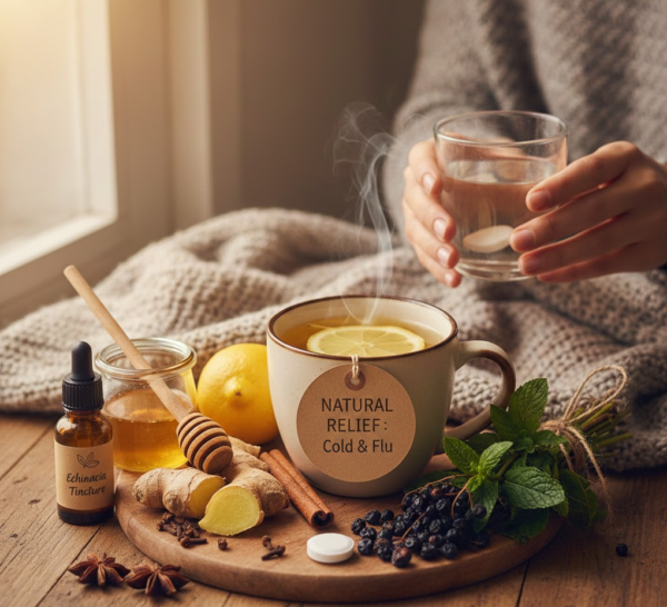 Remedios naturales para el resfriado y la gripe